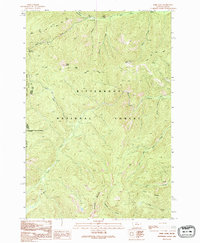 Download a high-resolution, GPS-compatible USGS topo map for Bare Cone, MT (1994 edition)