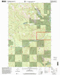 Download a high-resolution, GPS-compatible USGS topo map for Barren Peak, MT (2000 edition)