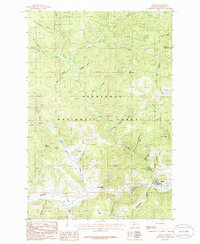 Download a high-resolution, GPS-compatible USGS topo map for Basin, MT (1986 edition)