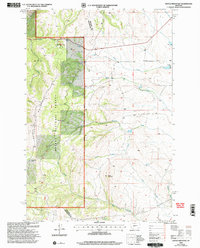 Download a high-resolution, GPS-compatible USGS topo map for Battle Mountain, MT (2004 edition)