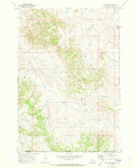 Download a high-resolution, GPS-compatible USGS topo map for Bay Horse, MT (1973 edition)