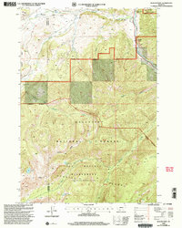 Download a high-resolution, GPS-compatible USGS topo map for Beacon Point, MT (2005 edition)