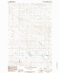 Download a high-resolution, GPS-compatible USGS topo map for Bear Creek Reservoir, MT (1985 edition)