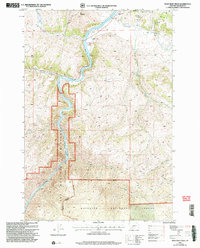 Download a high-resolution, GPS-compatible USGS topo map for Bear Trap Creek, MT (2005 edition)