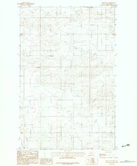 Download a high-resolution, GPS-compatible USGS topo map for Bears Nest, MT (1983 edition)