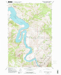 Download a high-resolution, GPS-compatible USGS topo map for Beartooth Mountain, MT (1993 edition)