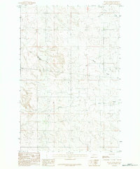 Download a high-resolution, GPS-compatible USGS topo map for Beauty Creek, MT (1983 edition)