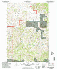 Download a high-resolution, GPS-compatible USGS topo map for Beaver Creek School, MT (1998 edition)