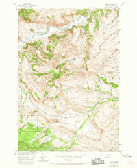 Download a high-resolution, GPS-compatible USGS topo map for Beehive, MT (1968 edition)
