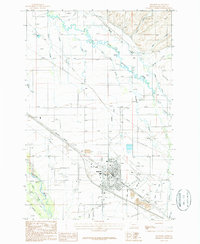 Download a high-resolution, GPS-compatible USGS topo map for Belgrade, MT (1988 edition)