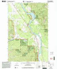 Download a high-resolution, GPS-compatible USGS topo map for Belknap, MT (2003 edition)