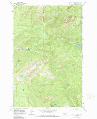 Download a high-resolution, GPS-compatible USGS topo map for Belmore Sloughs, MT (1986 edition)