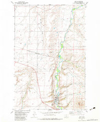 Download a high-resolution, GPS-compatible USGS topo map for Belt, MT (1983 edition)