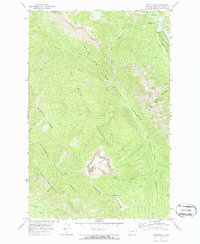 Download a high-resolution, GPS-compatible USGS topo map for Benchmark, MT (1986 edition)