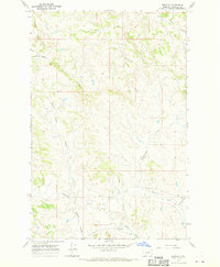 Download a high-resolution, GPS-compatible USGS topo map for Benzien, MT (1970 edition)