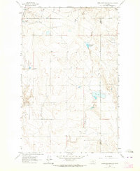 1962 Map of Berkholder Reservoir, 1964 Print