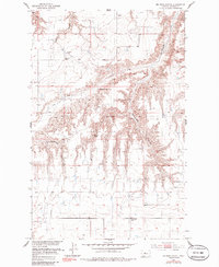 Download a high-resolution, GPS-compatible USGS topo map for Big Bend School, MT (1985 edition)