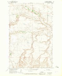 Download a high-resolution, GPS-compatible USGS topo map for Big Coulee, MT (1967 edition)