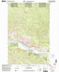 Download a high-resolution, GPS-compatible USGS topo map for Big Hole Peak, MT (2003 edition)