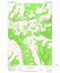 Download a high-resolution, GPS-compatible USGS topo map for Big Ice Cave, MT (1967 edition)