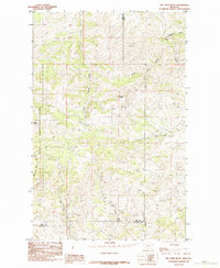 Download a high-resolution, GPS-compatible USGS topo map for Big John Butte, MT (1984 edition)