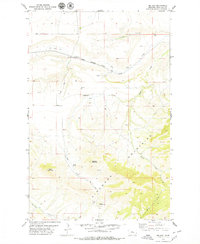 Download a high-resolution, GPS-compatible USGS topo map for Big Sag, MT (1979 edition)