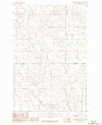 Download a high-resolution, GPS-compatible USGS topo map for Big Sheep Mountain NW, MT (1983 edition)