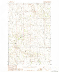 Download a high-resolution, GPS-compatible USGS topo map for Big Sheep Mountain, MT (1983 edition)