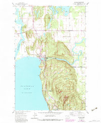 Download a high-resolution, GPS-compatible USGS topo map for Bigfork, MT (1983 edition)