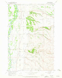Download a high-resolution, GPS-compatible USGS topo map for Bing, MT (1972 edition)