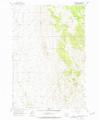 Download a high-resolution, GPS-compatible USGS topo map for Black Butte, MT (1977 edition)