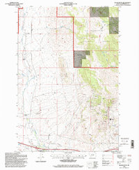 Download a high-resolution, GPS-compatible USGS topo map for Black Butte, MT (1998 edition)