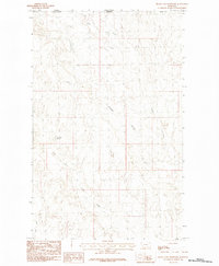 Download a high-resolution, GPS-compatible USGS topo map for Black Calf Reservoir, MT (1984 edition)