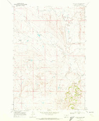 Download a high-resolution, GPS-compatible USGS topo map for Black Coulee, MT (1972 edition)