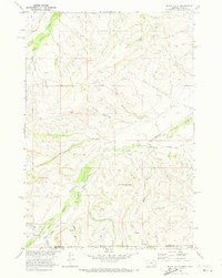 Download a high-resolution, GPS-compatible USGS topo map for Black Gulch, MT (1973 edition)