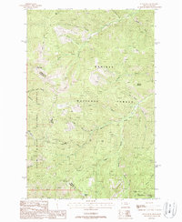 Download a high-resolution, GPS-compatible USGS topo map for Black Peak, MT (1988 edition)
