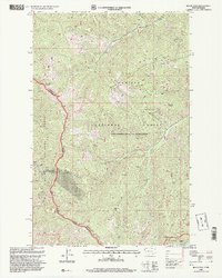 Download a high-resolution, GPS-compatible USGS topo map for Black Peak, MT (2000 edition)