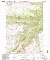 Download a high-resolution, GPS-compatible USGS topo map for Black Pyramid Mountain, MT (1999 edition)