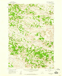 1958 Map of Rosebud County, MT, 1960 Print