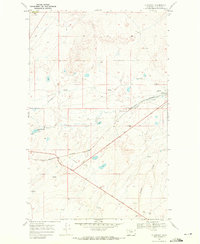 Download a high-resolution, GPS-compatible USGS topo map for Blackfoot, MT (1972 edition)