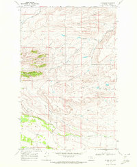 Download a high-resolution, GPS-compatible USGS topo map for Blackleaf, MT (1972 edition)