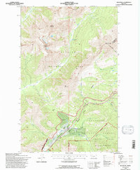 Download a high-resolution, GPS-compatible USGS topo map for Blacktail, MT (1997 edition)