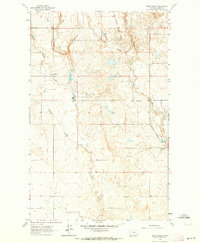1962 Map of Blair Ranch, 1964 Print