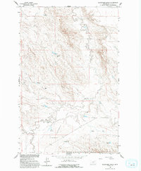 Download a high-resolution, GPS-compatible USGS topo map for Blanchard Ranch, MT (1994 edition)
