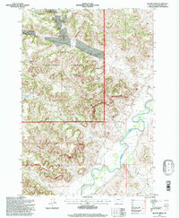 Download a high-resolution, GPS-compatible USGS topo map for Bloom Creek, MT (1998 edition)