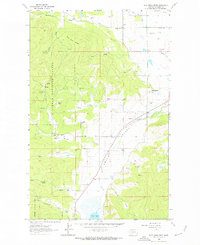 Download a high-resolution, GPS-compatible USGS topo map for Blue Grass Ridge, MT (1964 edition)