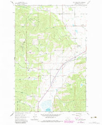 Download a high-resolution, GPS-compatible USGS topo map for Blue Grass Ridge, MT (1983 edition)