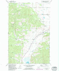 Download a high-resolution, GPS-compatible USGS topo map for Blue Grass Ridge, MT (1995 edition)