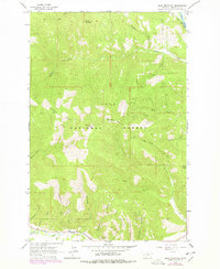 Download a high-resolution, GPS-compatible USGS topo map for Blue Mountain, MT (1978 edition)