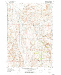 Download a high-resolution, GPS-compatible USGS topo map for Bluewater, MT (1972 edition)